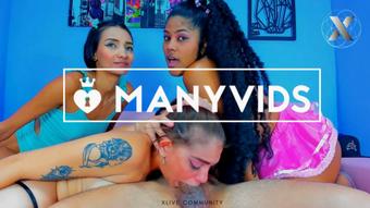 Mmm !We suck my brother like bitches (Xlivestudio)