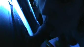 GLoryhole Adult theater BJ & sex w/model (nmjnaughtyvixens)