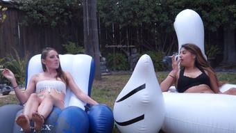 Madison n Vivian Smoke Marlboro's (Custom Fetish)