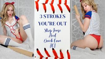 Striptease JOI and Quick Cum - July 17, 2022 (TheTinyFeetTreat)
