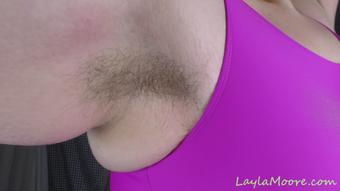 Inhale My Sweaty Hairy Smelly Fat Armpit (LaylasFuckingClips)