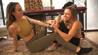 Lora and Mars Bondage Wrestling Match - January 10, 2022 (Lora Cross)