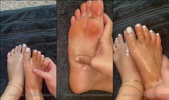 mafiiabarbiie 394277597 oily foot massage for my feet lovers 1 (mafiiabarbiie)