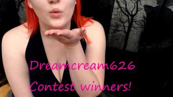 Dreamcream626 Contest winners (Dreamcream626)