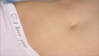 Julie's Belly Button Hot Wax (Custom Fetish)