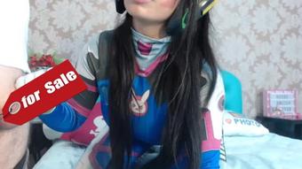 Dva costume cosplay Sucking and fucking - April 09, 2018 (Emanuelly Raquel)