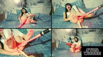 Star Whore - double penetration - Dec 25, 2019 (Lil cosplay slut)