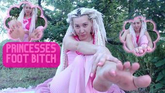 Princesses foot bitch 4k (AllforLucky)