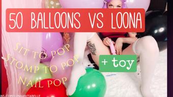 Luna VS 50 Balloons - September 26, 2022 (LoonaPop)
