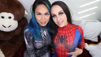 Venom and Spiderman Vibrator Orgasm - October 30, 2022 (Harley Blaze)