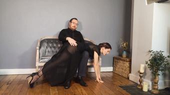 Domestic Spanking: Scarlot & Christian (ScarlotRose)