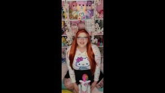 Nerdy BBW Blows & rides inflatable toy - March 21, 2022 (GothAmber)