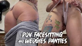 POV Face Sitting and Wedgies Panties (Gypsy Maya)
