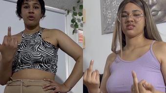 STANDARD VE 2 stepdaughters dominate you - April 01, 2023 (Colombianbigass)