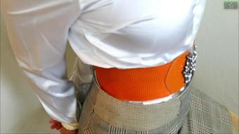Subbiecupcake Stool Tied In My Satin Blouse (SubbieCupcake)