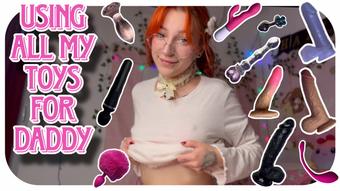 DADDYS GIRL TRY ALL HER TOYS AND SQUIRT (cutielanalova)