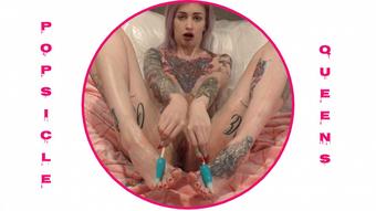 Flame Jade sloppy pussy popsicle play - April 18, 2019 (Popsicle Queens)