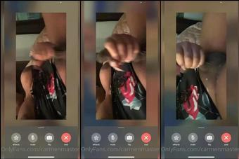 carmenmasters 01 09 2021 2208777222 so i did a facetime show today and this happened i was so backed up i needed that nutt (carmenmasters)