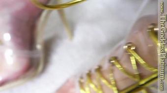 goddessplatinum 14 12 2020 1446185452 pov superior goddess showing off her shiny clothes and hot little feet (goddessplatinum)