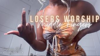 Temptressblair Losers Worship Middle Fingers (TemptressBlair)