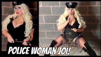 Cruel and Dominant -  Police Woman JOI - October 04, 2022 (LuluBlue_x)