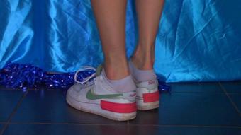 Sniff My DIRTY NIKE AF1 SNEAKERS (Goddess Vanessa)