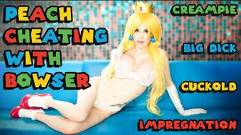 Peach Cheats With Bowsers Big Dick - July 16, 2018 (Roxy Cox)