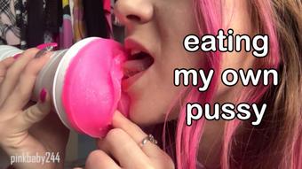eating my pussy (pinkbaby24)