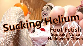 Clown Sucking Helium - October 31, 2023 (MilaMaeXO)