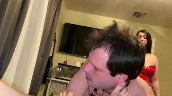 amiliaonyx 04 03 2020 167611664 Skylar Voxx and I have some rough fun with our little sissy Marcelo  (amiliaonyx)
