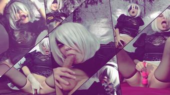 Nier Automata:  YoRHa No.2 Type B - Jun 9, 2020 (Lil cosplay slut)