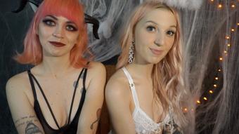 391. Angel Devil Jerk Off Fun (HARPERMADI)