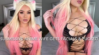 SUB ANIME WIFE GETS FACIALS & FUCKED (Mia Jocelyn)