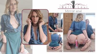 Mirror anal - July 11, 2021 (BelleLou)