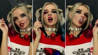 Harley Quinn Cosplay - Smoke and Flame - Oct 31, 2022 (Lil cosplay slut)