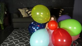 Scared Amber Pops Balloons for BF (Custom Fetish)