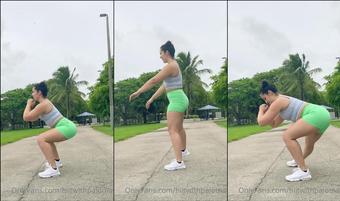 hiitwithpaloma 06 07 2021 2155475806 My leg day warm up â¹ (hiitwithpaloma)