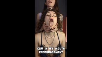 Cum in B's mouth - Jerk off encouragement (RavennDick)