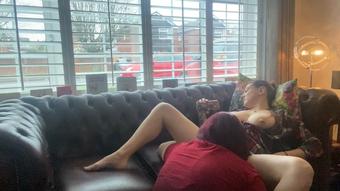 Oral Next to Window from my Red Head GF (SuzieLove212)
