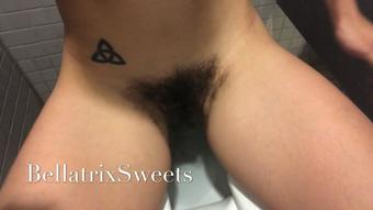 Bellatrixsweets Public Bathroom Full Bush Pee (BellatrixSweets)