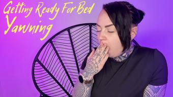 Bedtime Yawning Fetish (MissValentina)