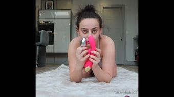 6 TOYS 16 MINS & A HUGE BUTT PLUG XXX (Tiffanybabe01)