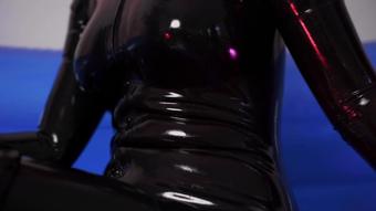 Jumping On An Inflatable Rubber Sofa (MissEllieMouse)