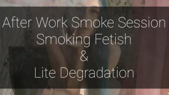 After Work Smoking Session (Freya Reign)