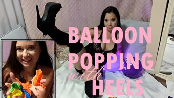 Balloon Popping with Heels - November 04, 2022 (MilaMaeXO)