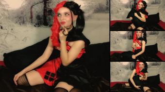 Harley Quinn - pillow humping fuck - Feb 2, 2020 (Lil cosplay slut)