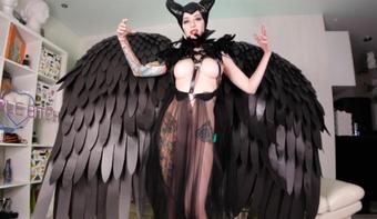 Purple Bitch Maleficent Loves To Fuck 4K (MIX)