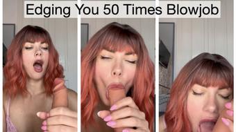 MAKING YOU EDGE 50 TIMES WITH A BLOWJOB - August 28, 2023 (Yourhikerbabe)