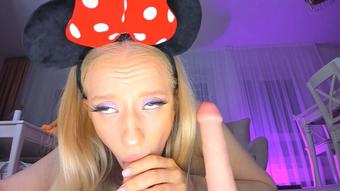 Mini mouse POv double sucking - March 24, 2023 (Jane_Klein)