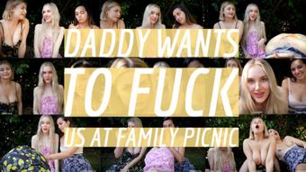 Daddy Wants To Fuck Us At Family Picnic (Summer Fox)